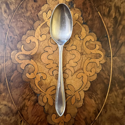 Vintage Sheffield Wear Wite Rustless Nickel Silver Spoon 