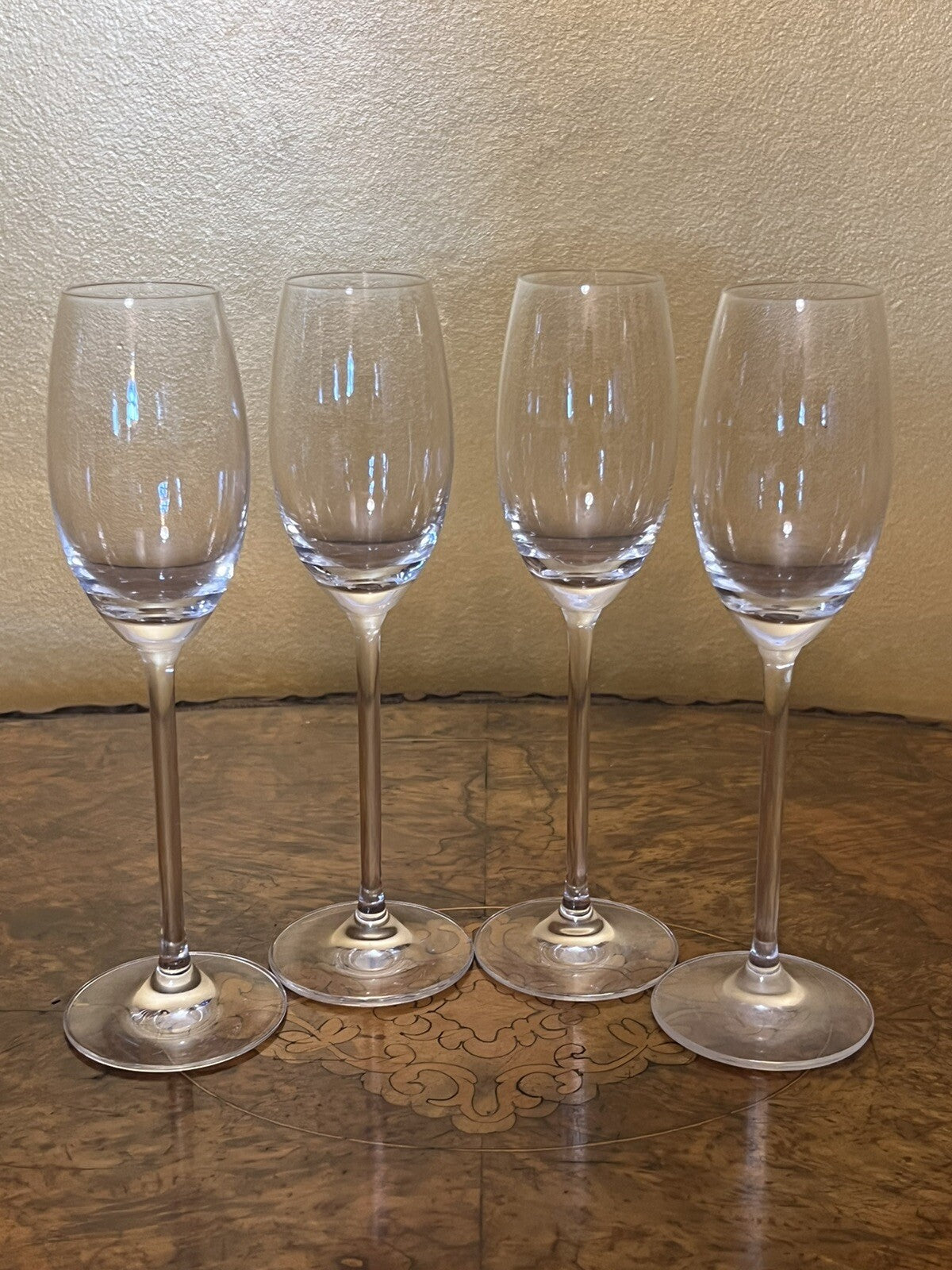 Vintage Sherry Glass Set Of Four Glasses 