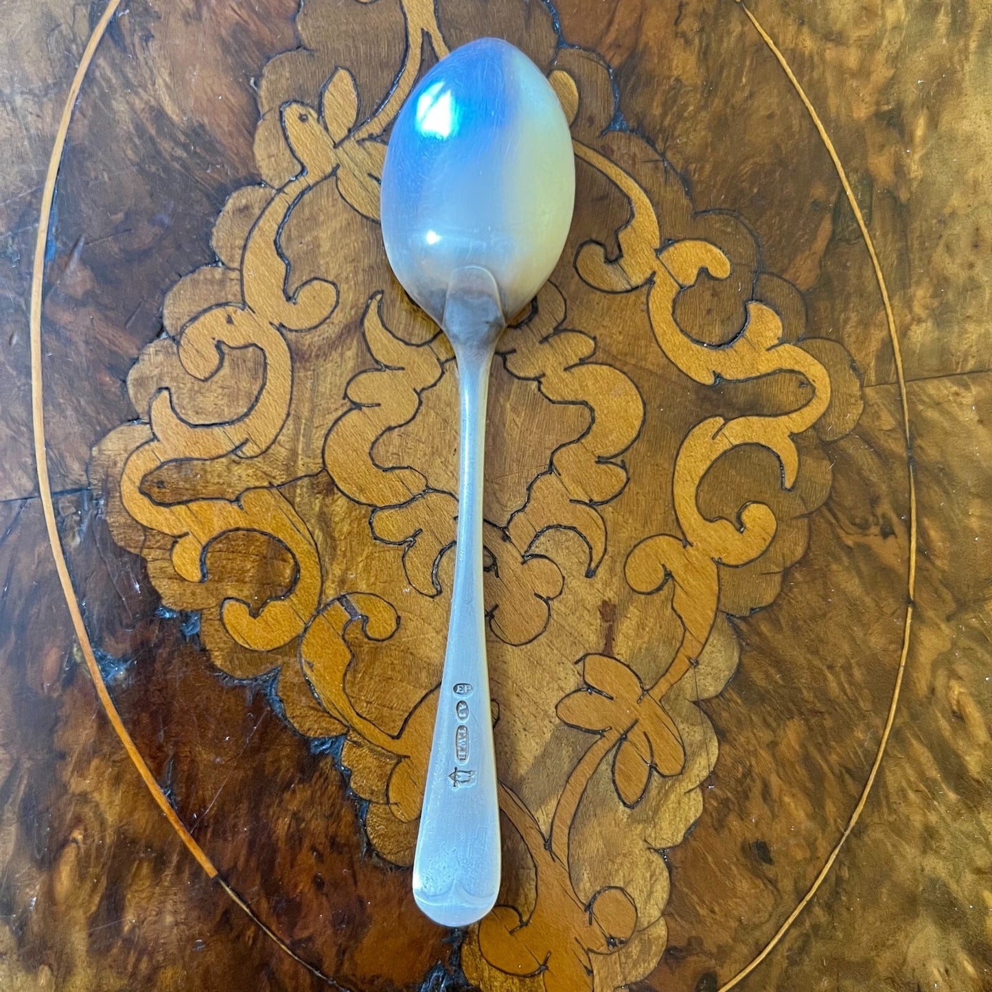 Vintage Silver Plated Pair Of Tea Spoon