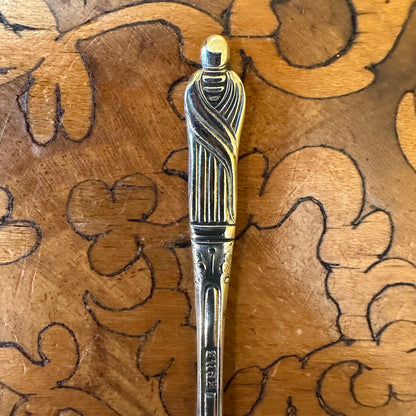 Vintage Silver Plated Priest Spoon 