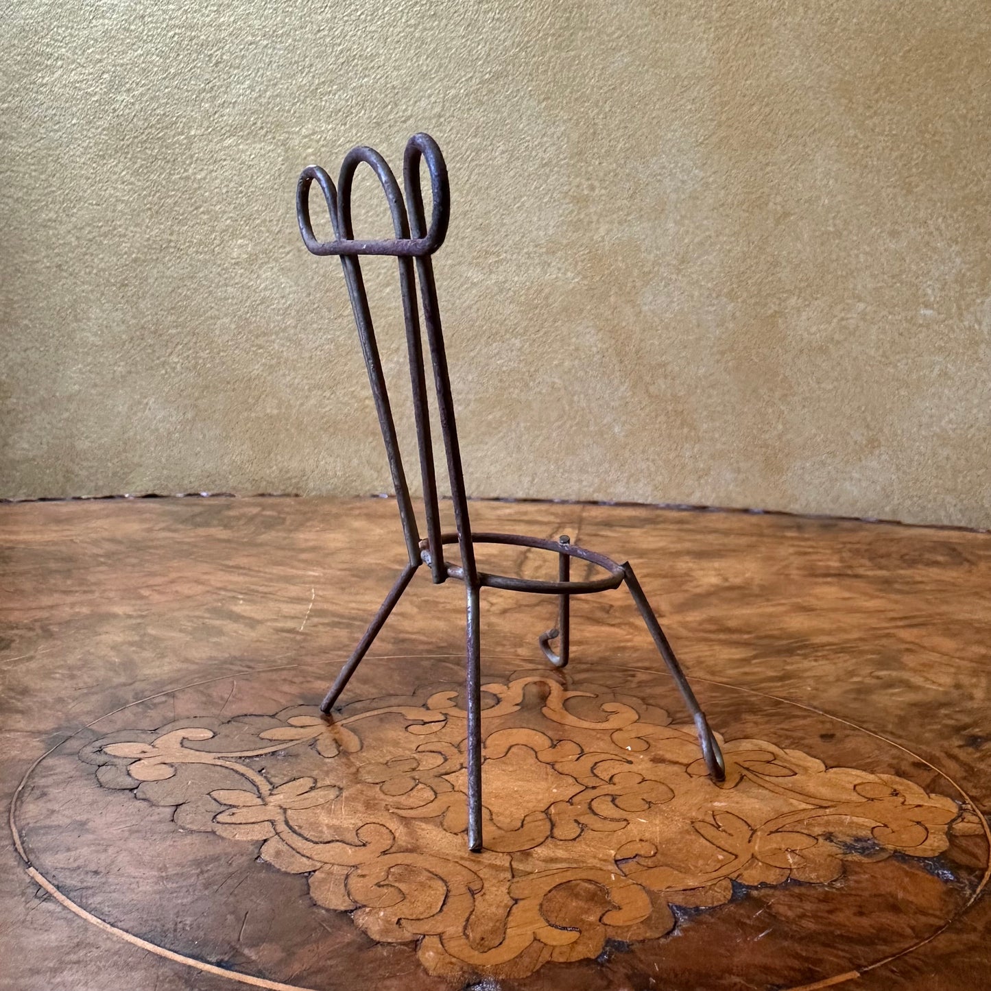 Vintage Small Metal Chair Vintage 