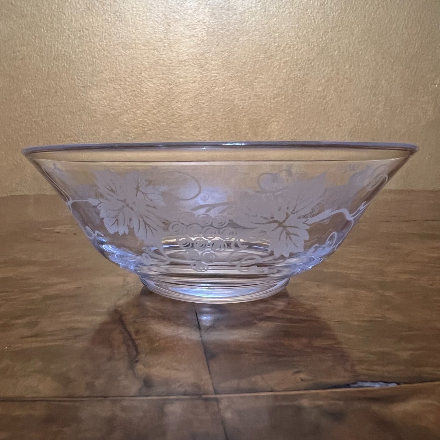 Vintage Stuart Crystal Dessert Bowl 