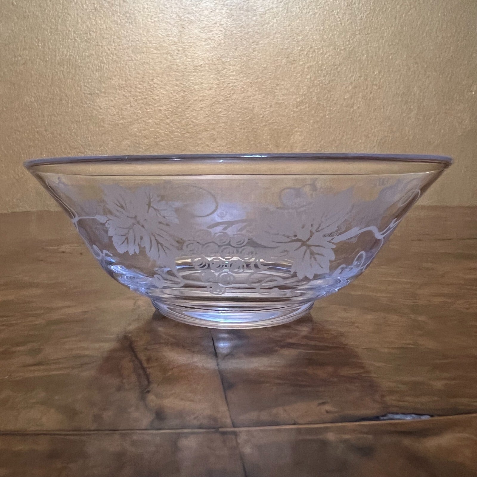 Vintage Stuart Crystal Dessert Bowl 