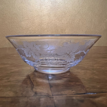 Vintage Stuart Crystal Dessert Bowl 