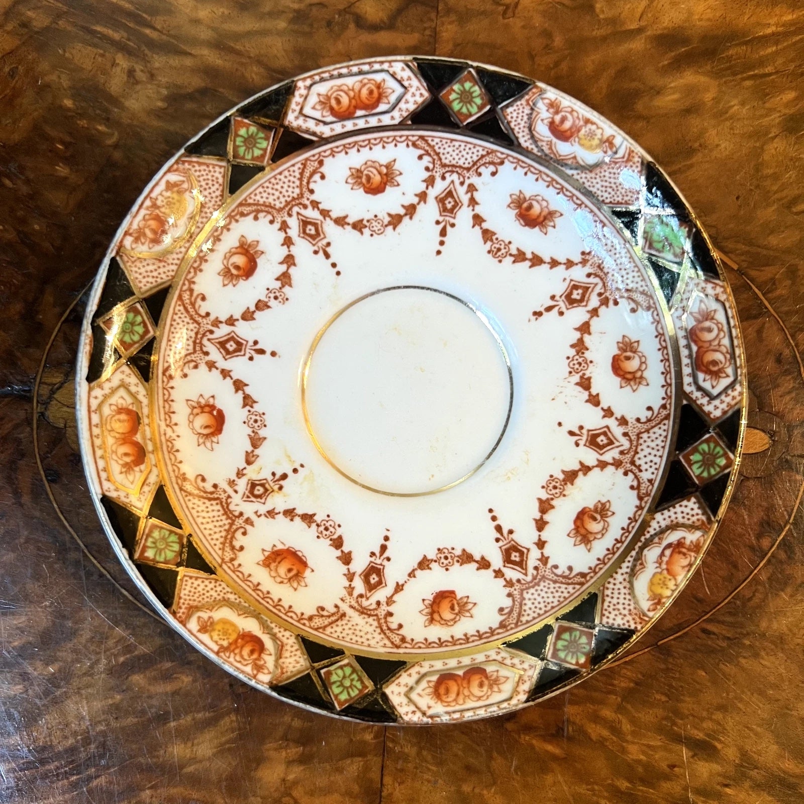 Vintage Thames Floral Print Saucer