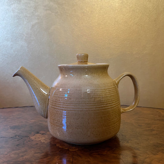 Vintage Ware Pottery Mustard Colour Tea Pot 