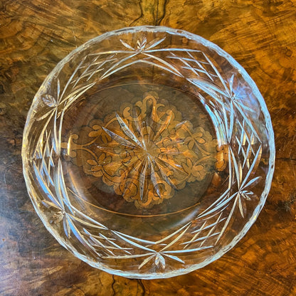 Vintage Webb Corbett Crystal Bowl