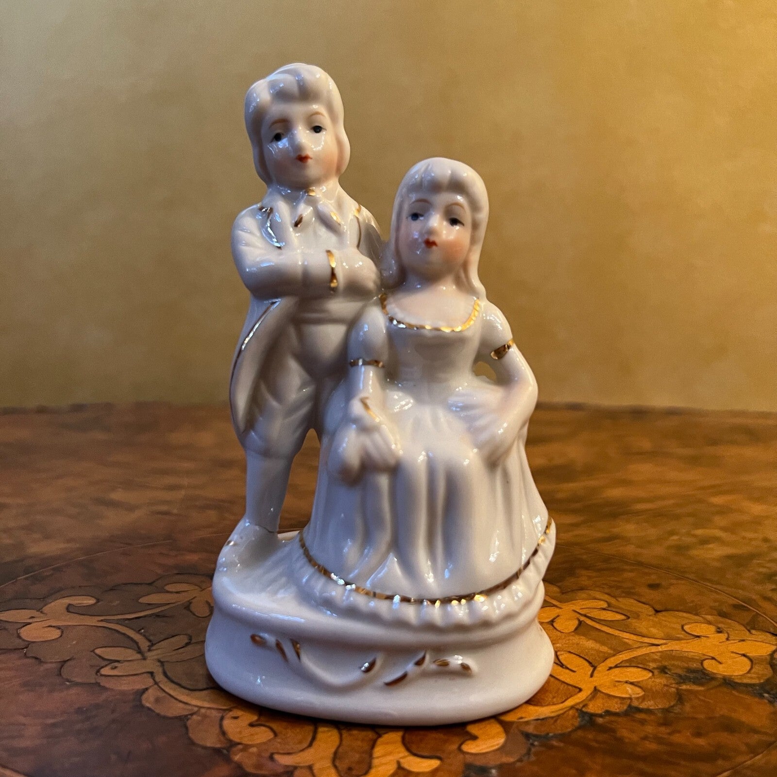 Vintage Wedding Cake Topper 