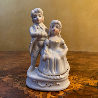 Vintage Wedding Cake Topper 
