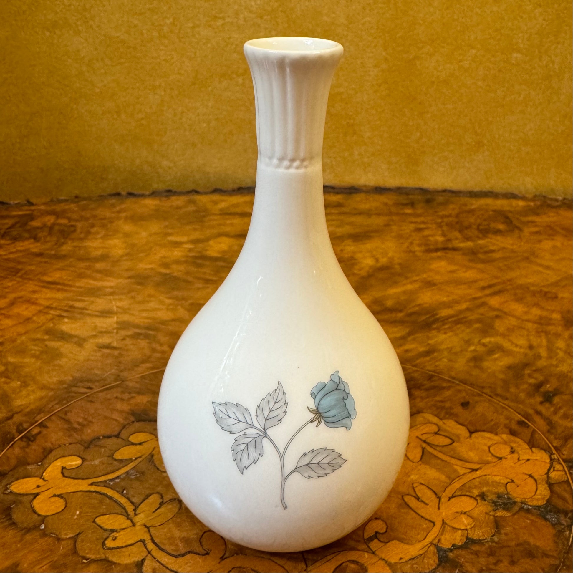 Vintage Wedgwood Ice Rose Vase
