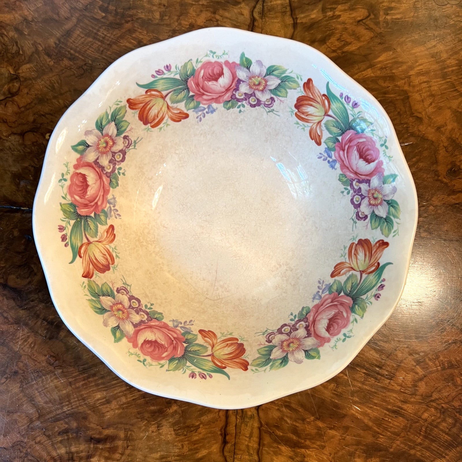 Vintage Wedgwood Swansea Large Bowl 