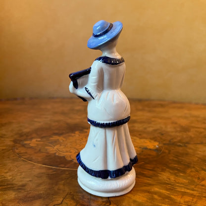 Vintage Women Musician Statue 