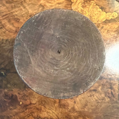 Vintage Wooden Pattern Vase 