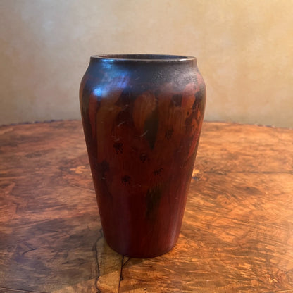 Vintage Wooden Vase 