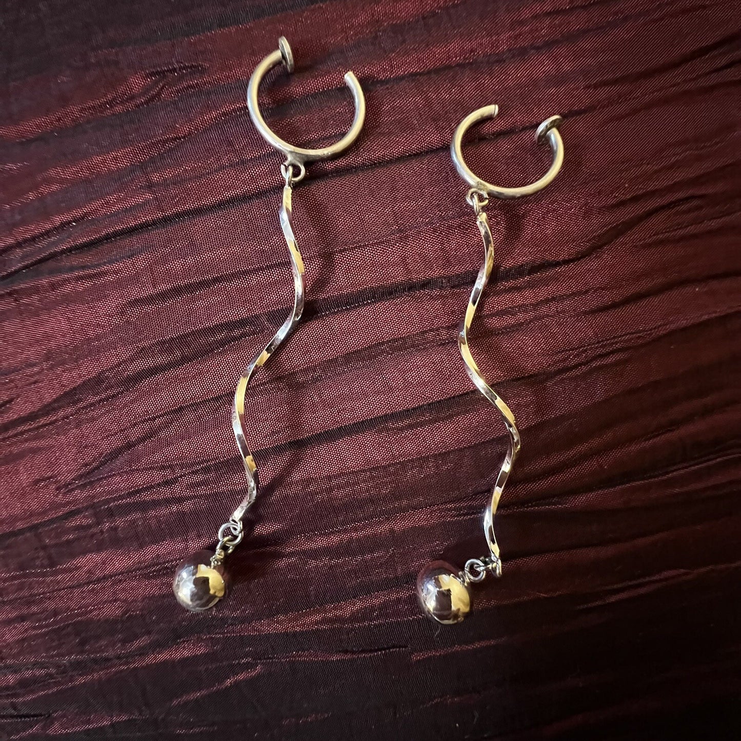 Vintage costume earrings 