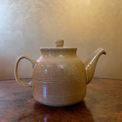 Ware Pottery Mustard Colour Tea Pot 