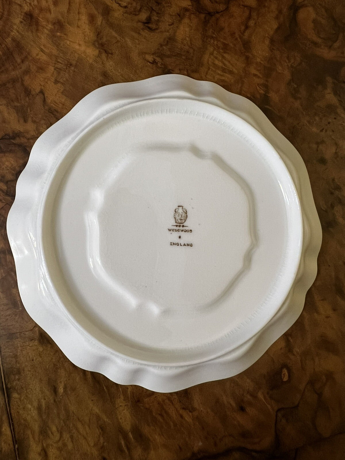 Wedgwood White Small Saucer Dish 
