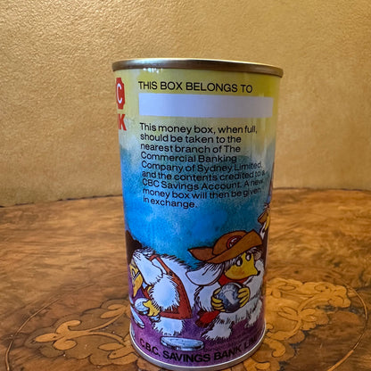 Womble Money Tin Bin