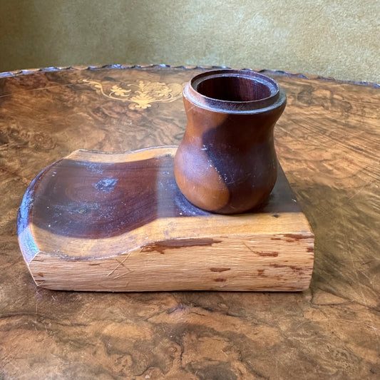 Wooden Candle Holder 