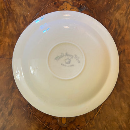 Woods Ivory Ware Green Saucer 