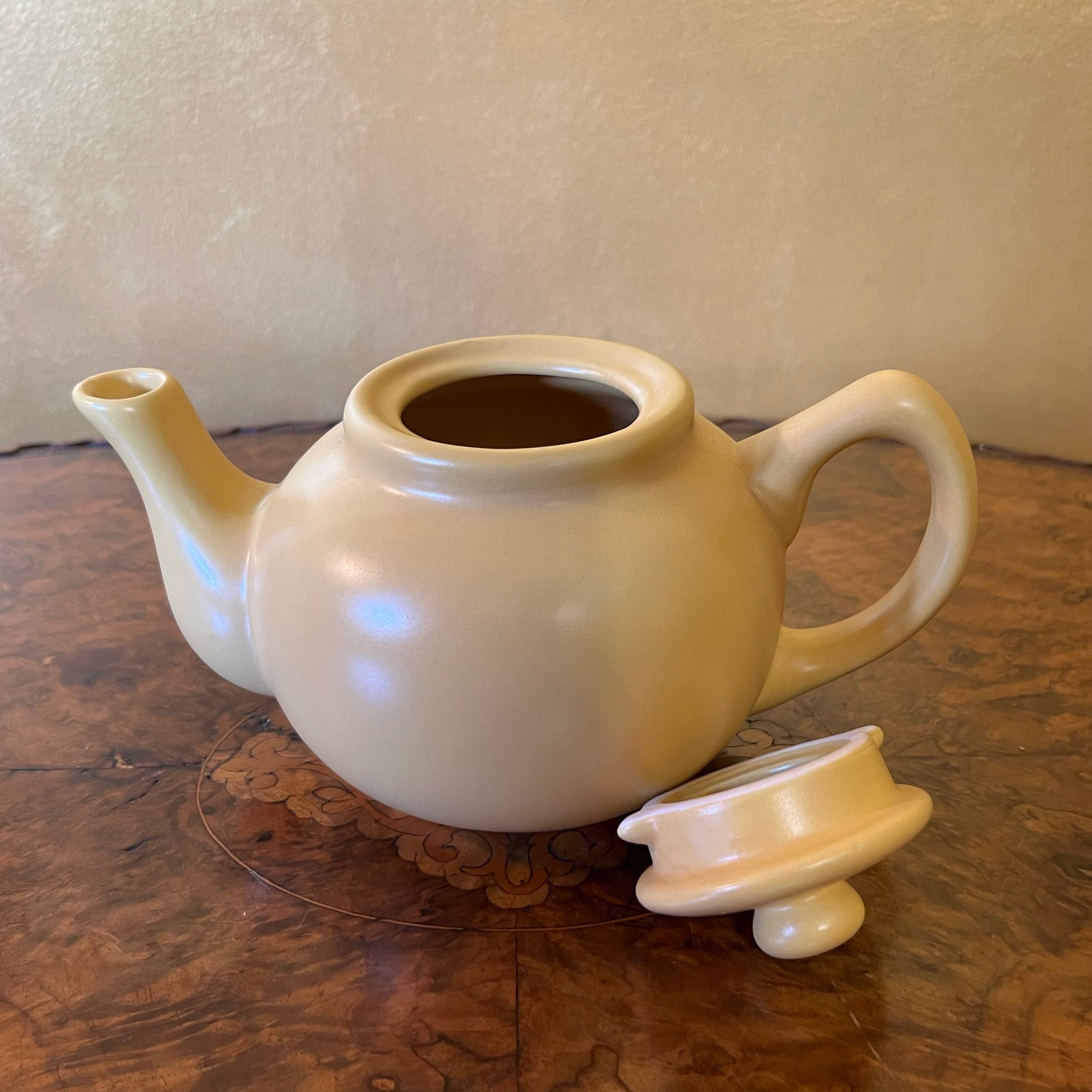 Yellow Tea Pot Vintage 