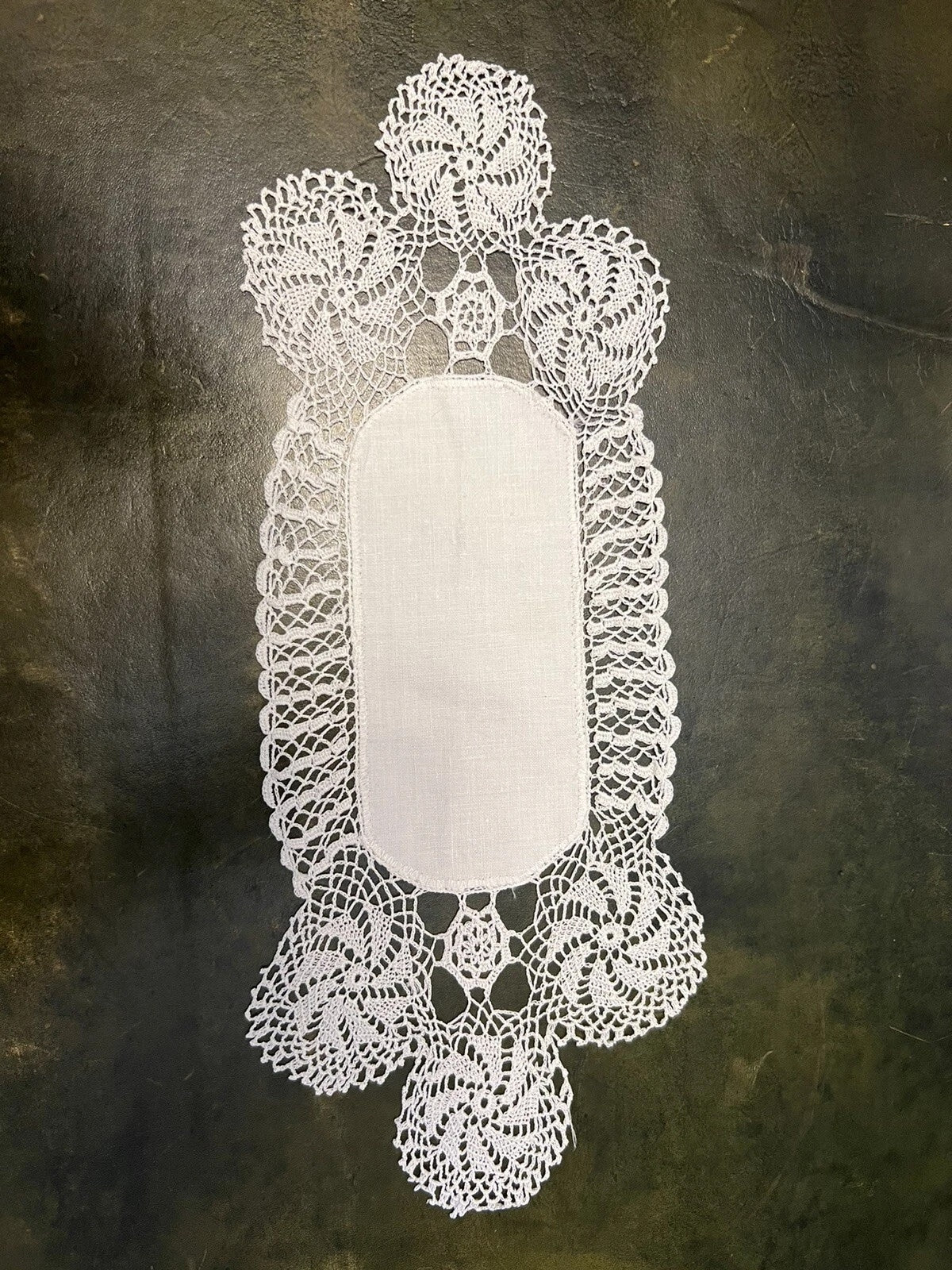 Vintage White Crochet Doily