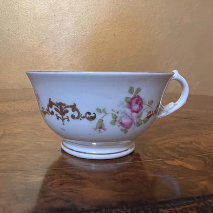 Vintage Floral Tea Cup