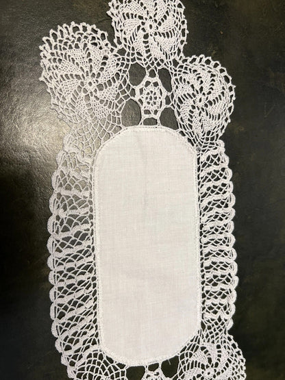 Vintage White Crochet Doily
