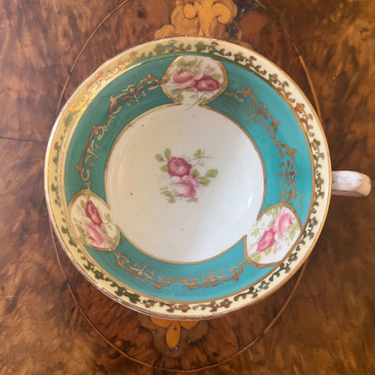 Vintage Floral Tea Cup