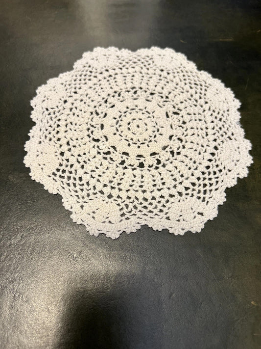 Vintage Cream Crochet Doily
