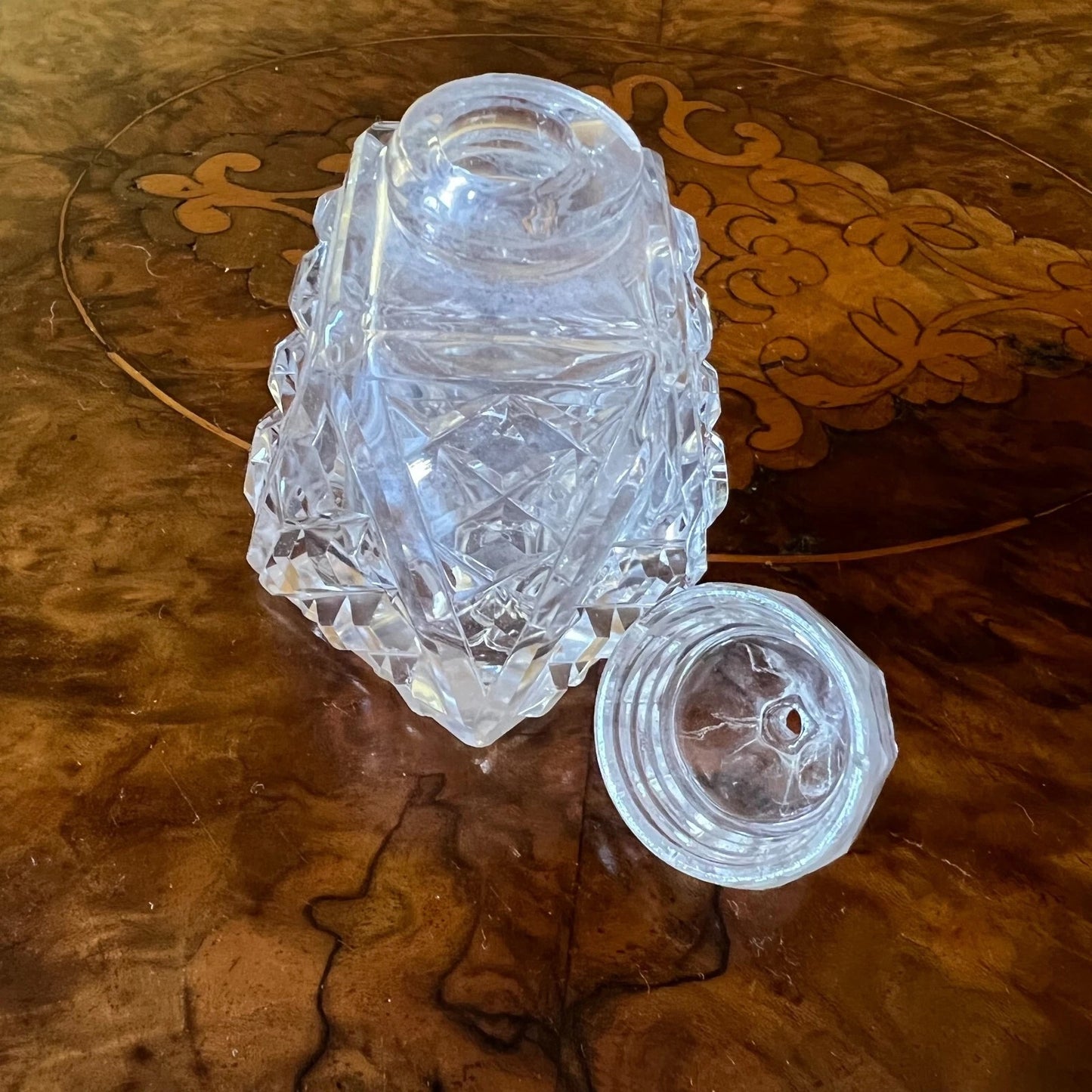 Vintage Glass Pepper Holder