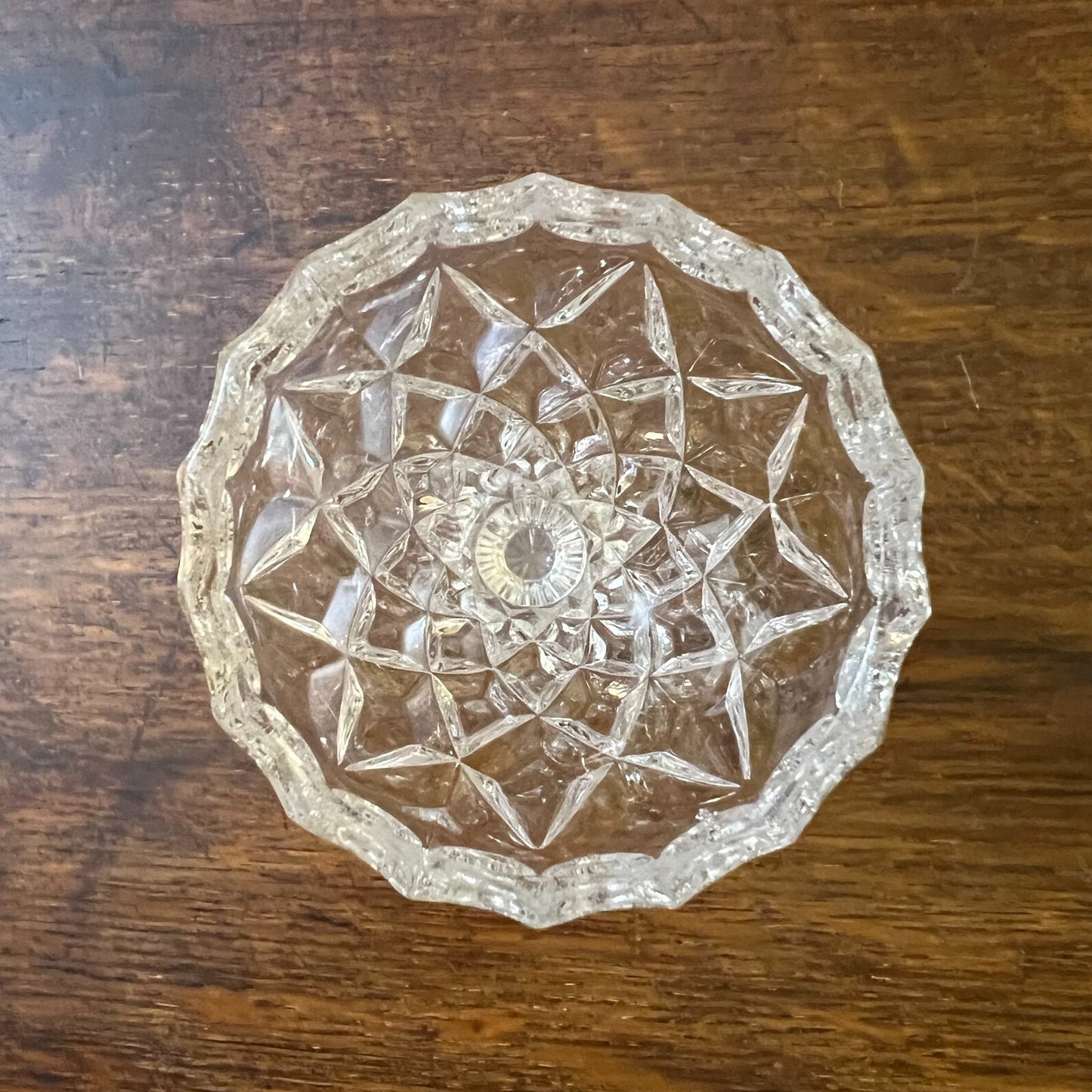 Vintage Glass Small Vase