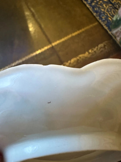 Vintage Floral Demitasse Coffee Cup & Saucer