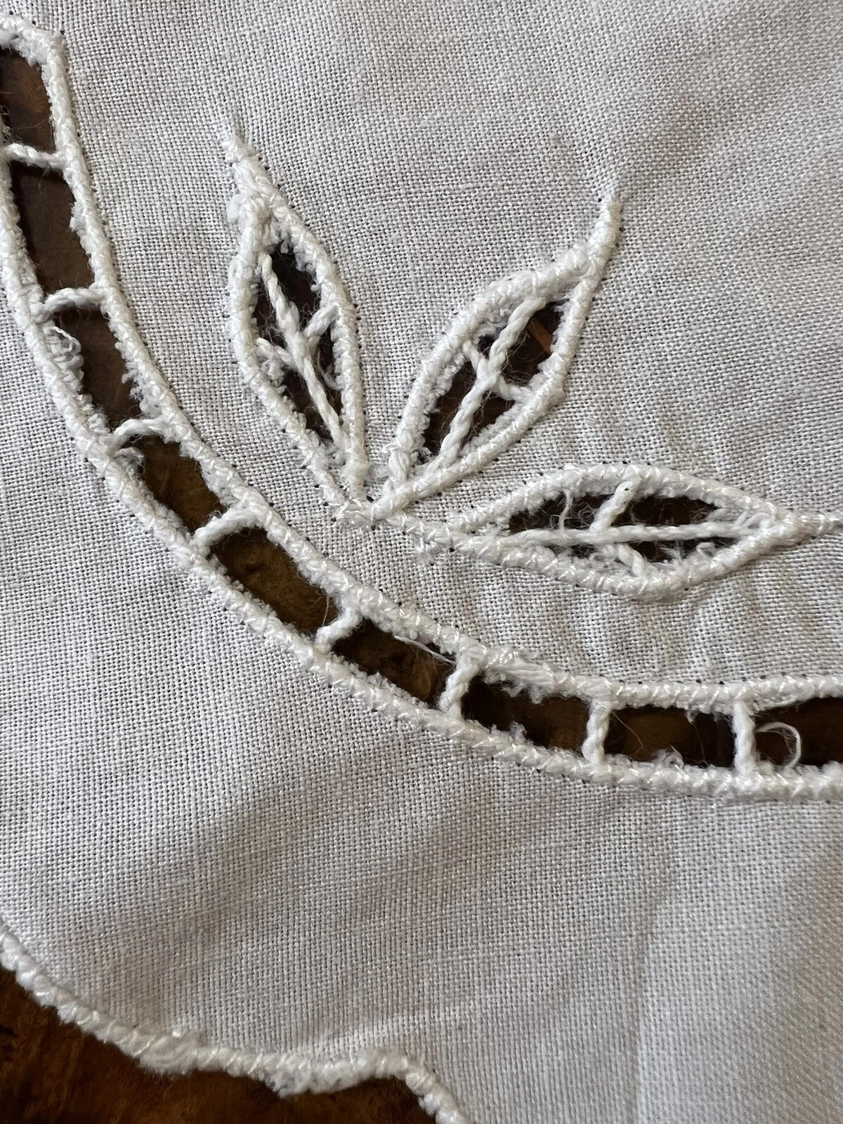 Vintage Cutout Cotton Doily