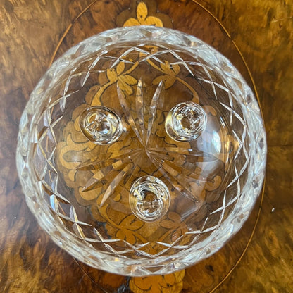 Vintage Crystal Trinket Box