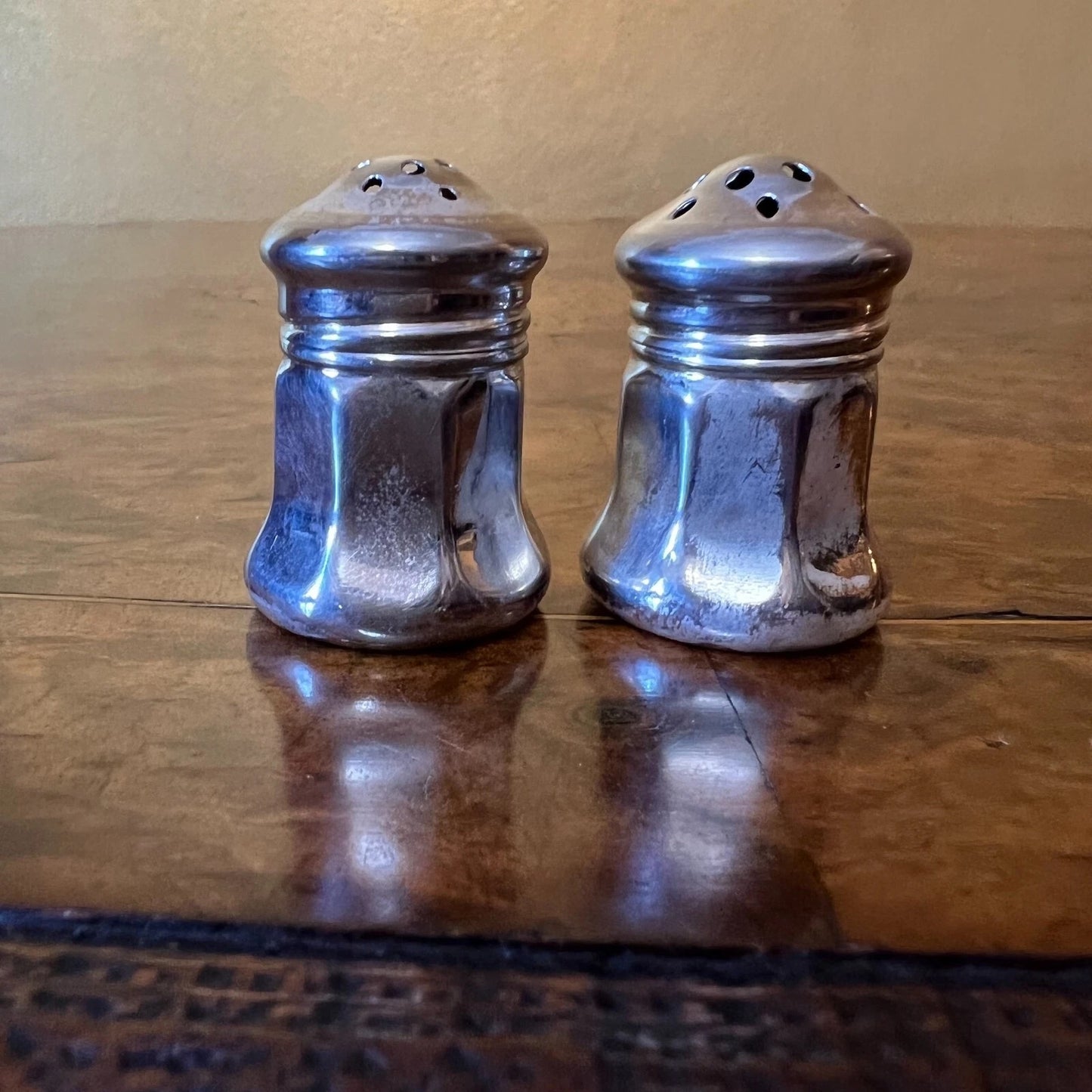 Vintage Miniature Salt & Pepper Shakers