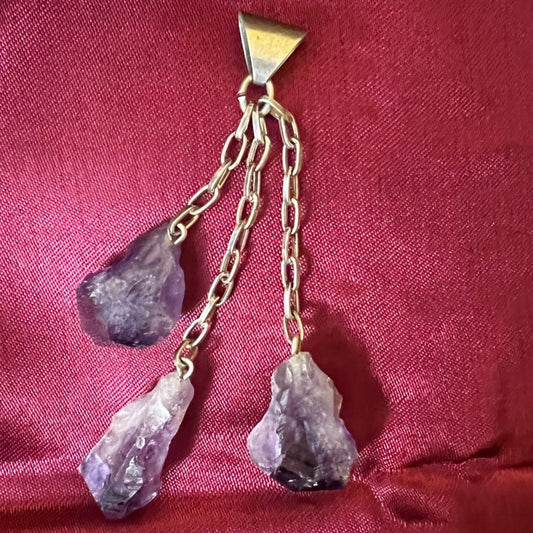 Vintage Amethyst Pendant