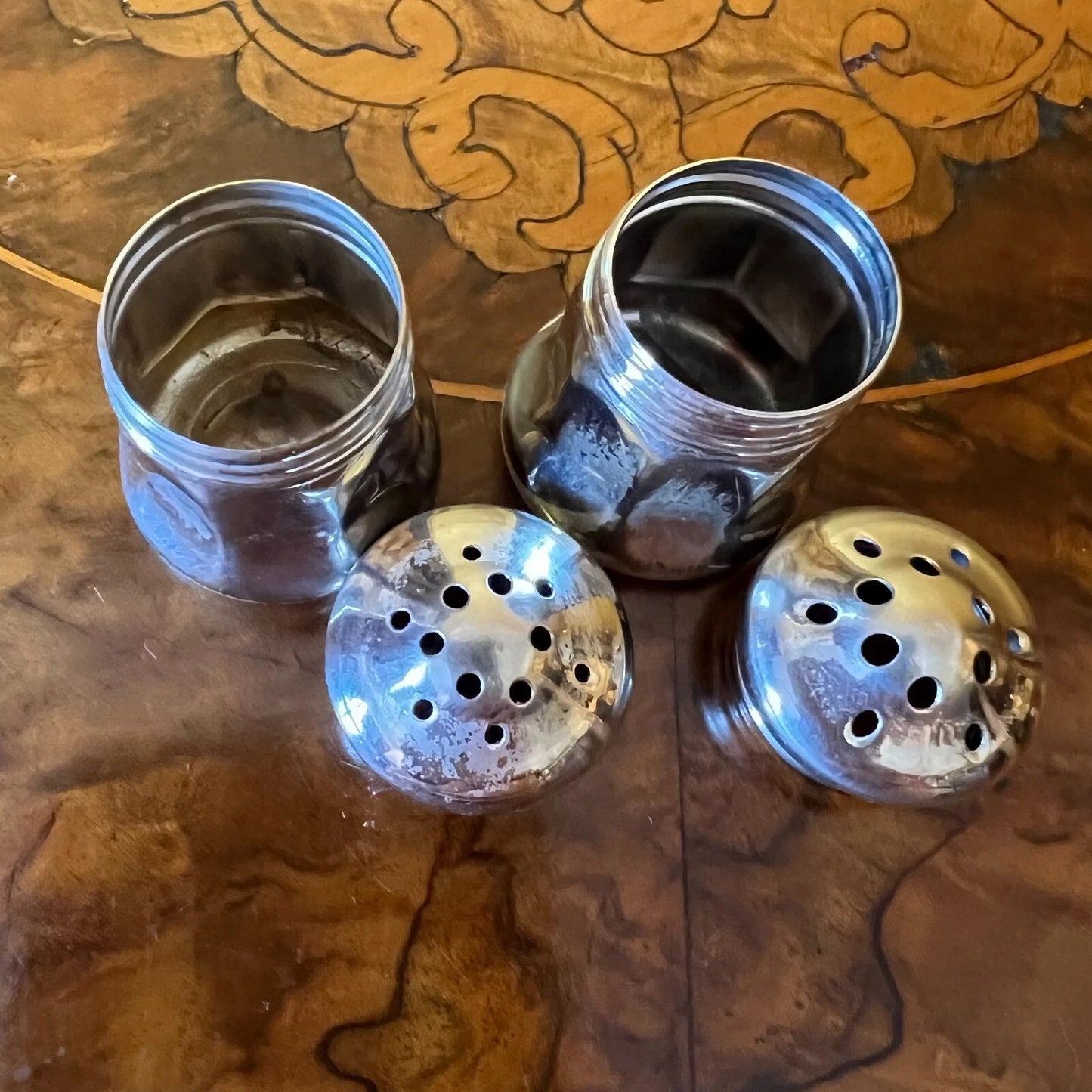 Vintage Miniature Salt & Pepper Shakers