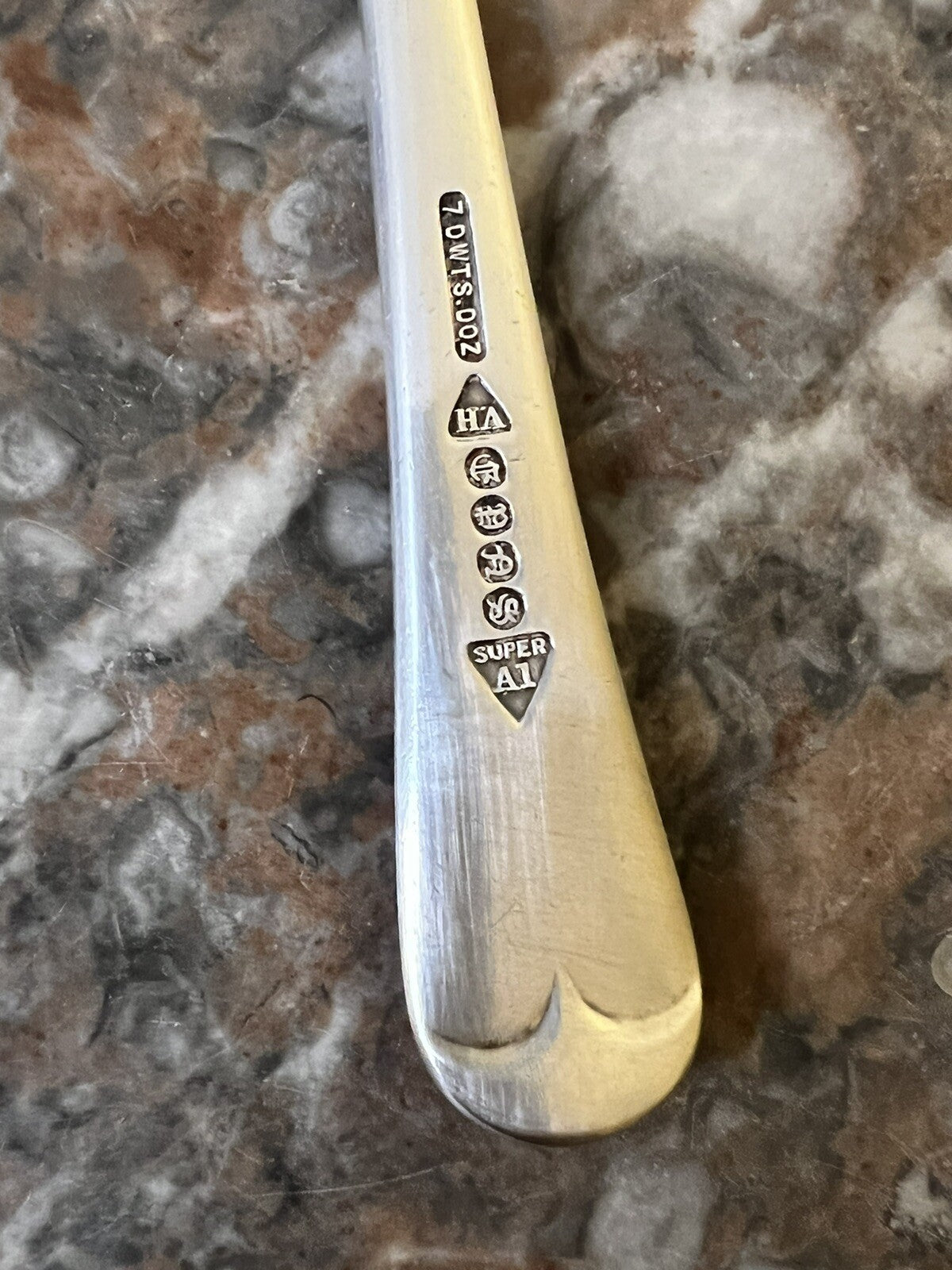 Vintage Silver Plated Soup Spoon