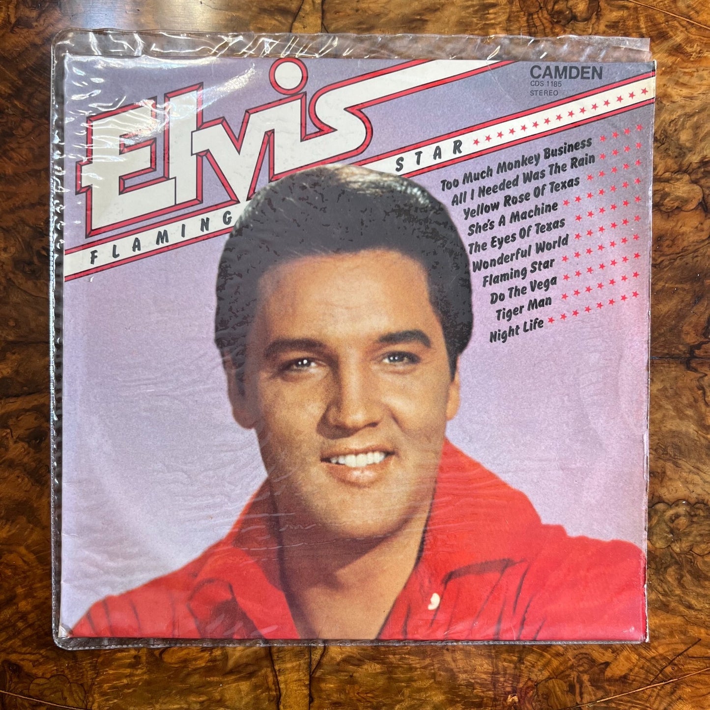 Elvis Presley Flaming Star Vinyl Record