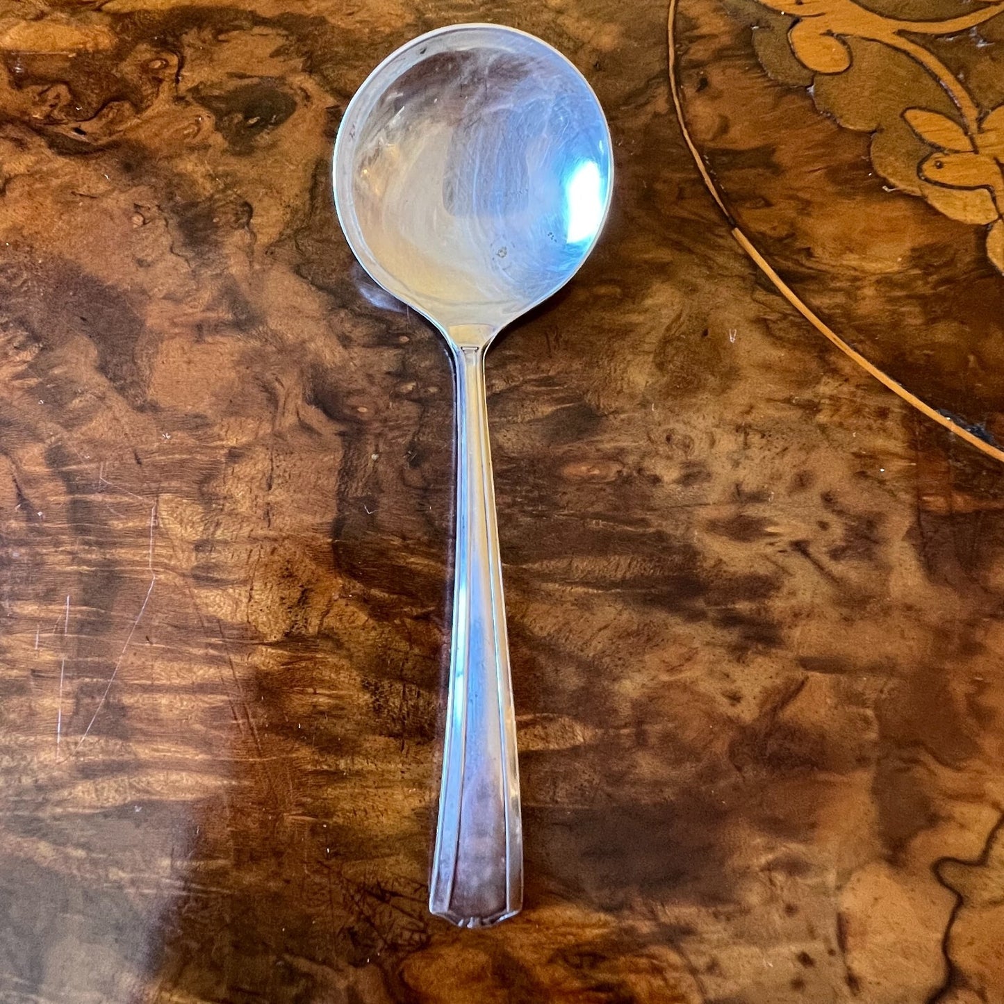 Vintage Silver Plated Gravy Spoon
