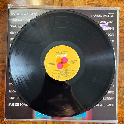 Disco Dancing Vinyl Record