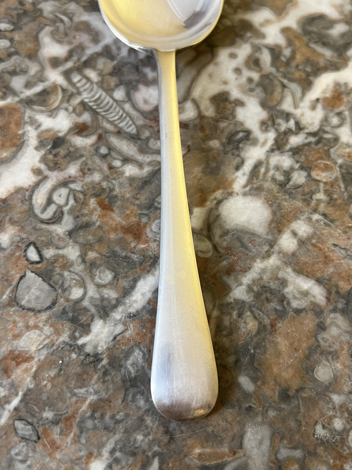 Vintage Silver Plated Soup Spoon