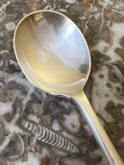 Vintage Silver Plated Soup Spoon