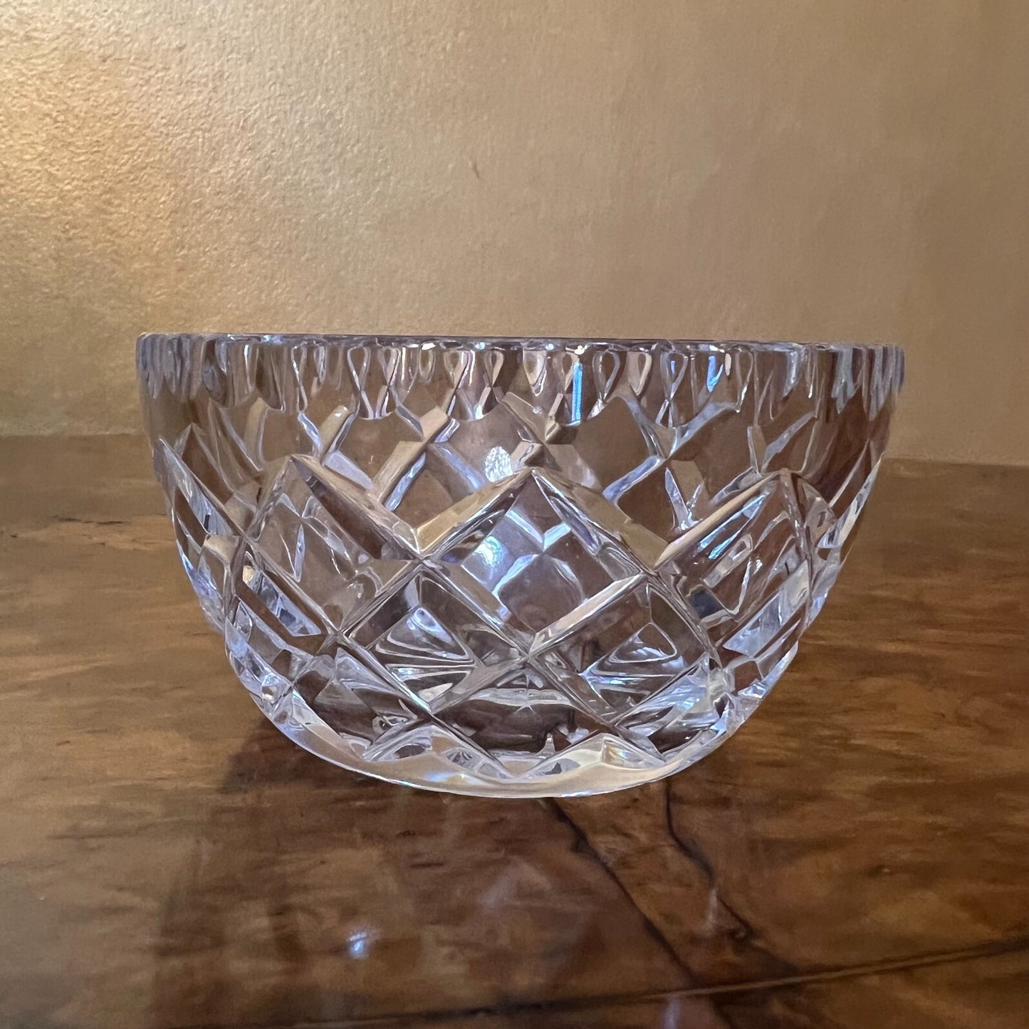 Vintage Crystal Small Bowl
