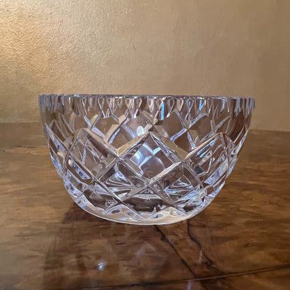 Vintage Crystal Small Bowl