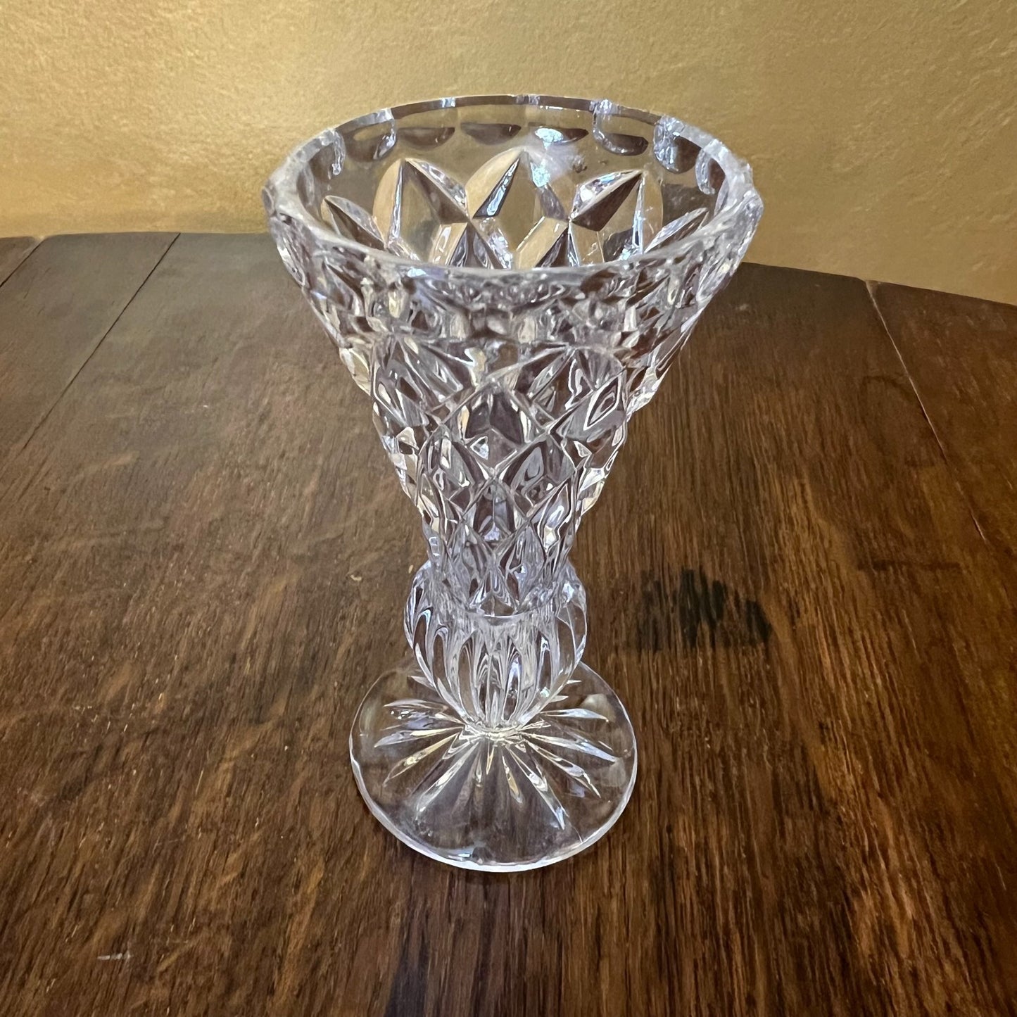 Vintage Glass Small Vase