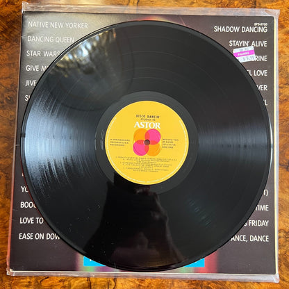 Disco Dancing Vinyl Record