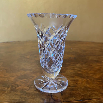 Vintage Crystal Small Vase