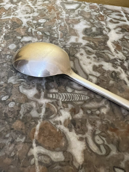 Vintage Silver Plated Soup Spoon